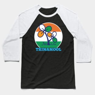 Trinamool Congress Party Logo Mamata West Bengal Politics Baseball T-Shirt